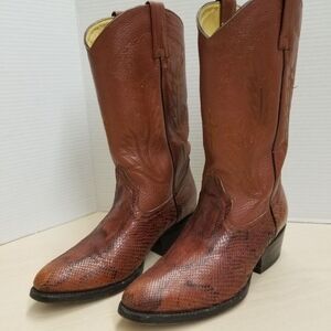 Men's African leather cowboy size 8.5